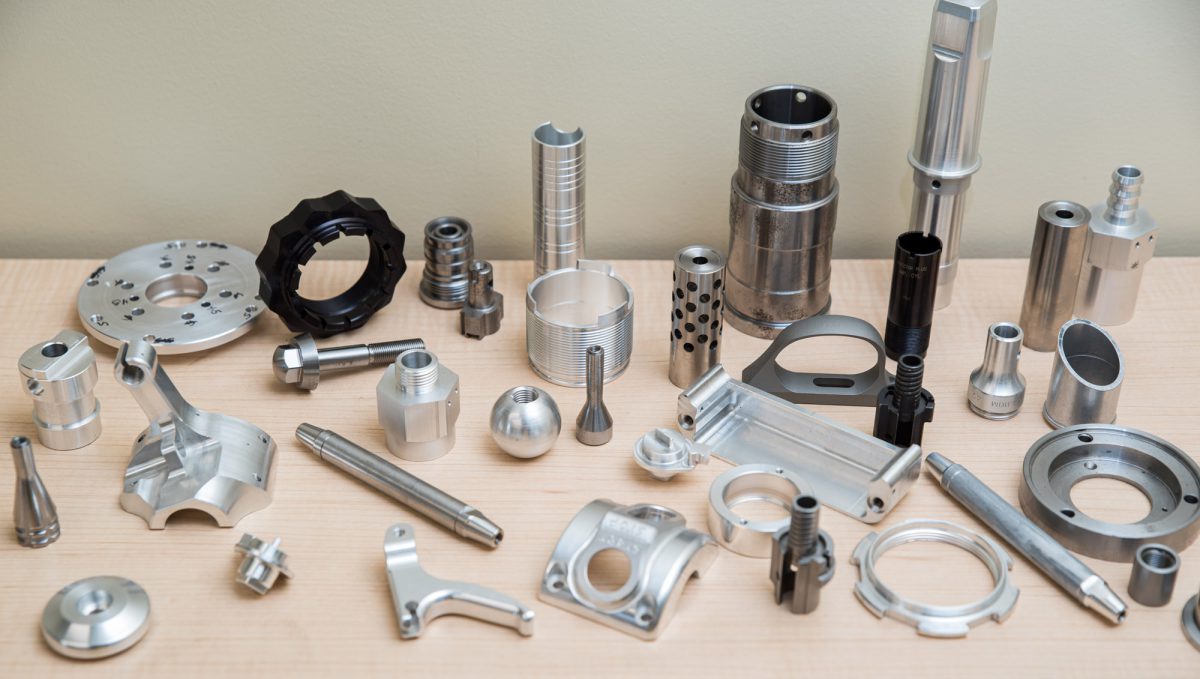 Pièces usinées produites par Nutech